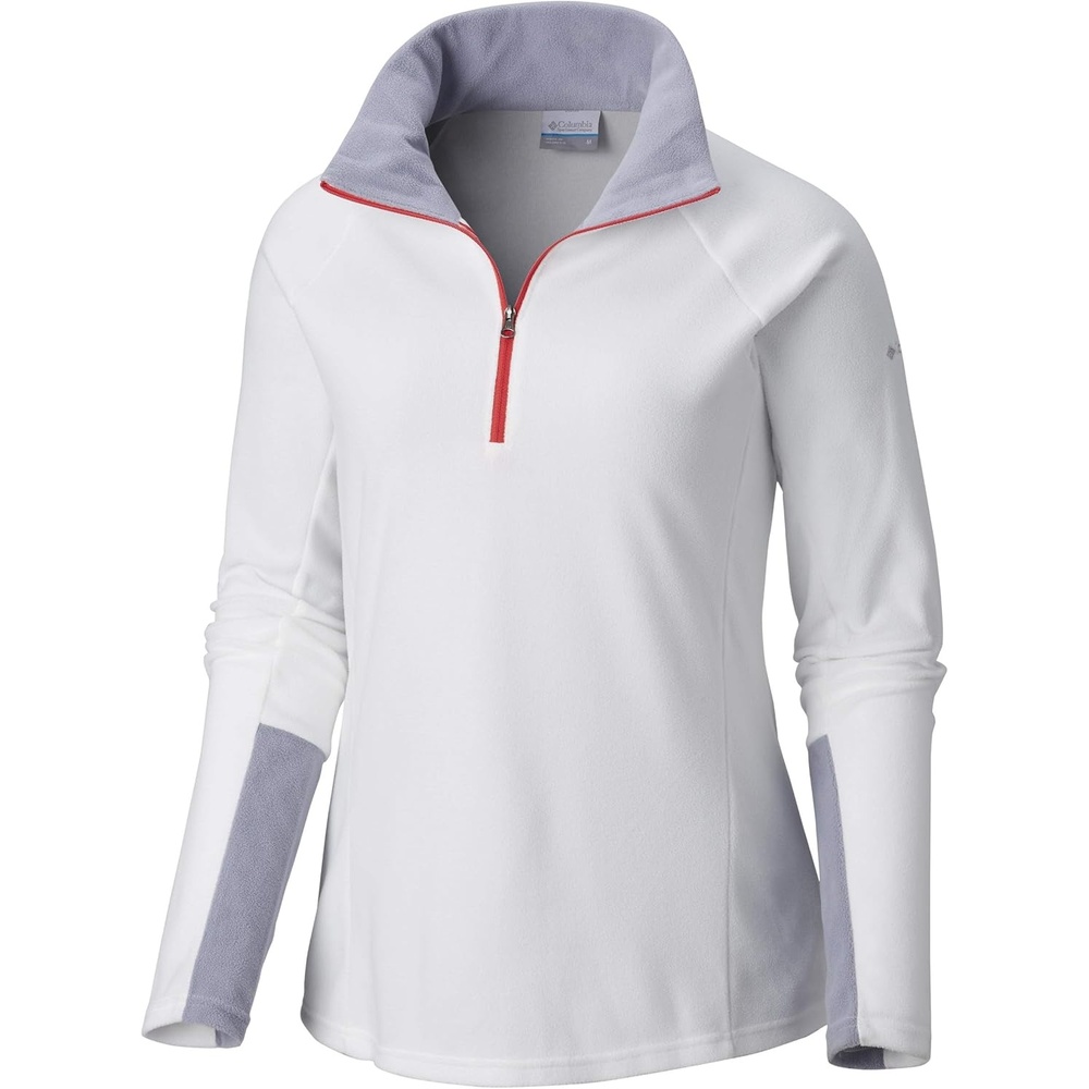 image:imageColumbia Glacial IV 12 Zip Fleece Pullover fr DamenSea Salt Astral