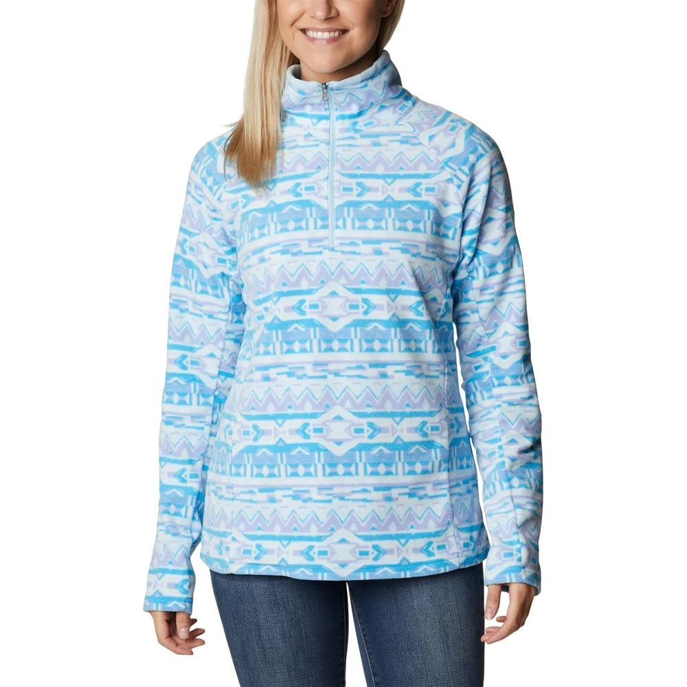 image:imageColumbia Glacial IV 12 Zip Fleece Pullover fr DamenSerenity 80s St