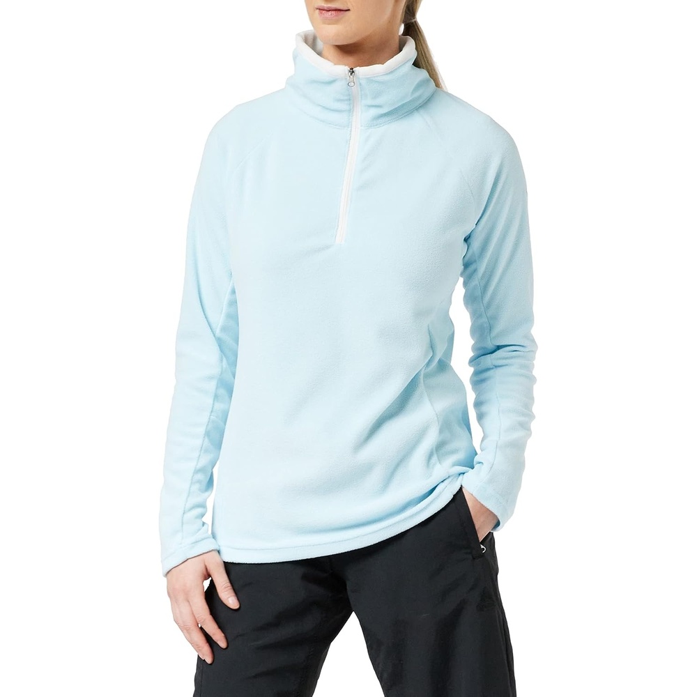 image:imageColumbia Glacial IV 12 Zip  Fleece Pullover fr DamenSpring BlueWhite