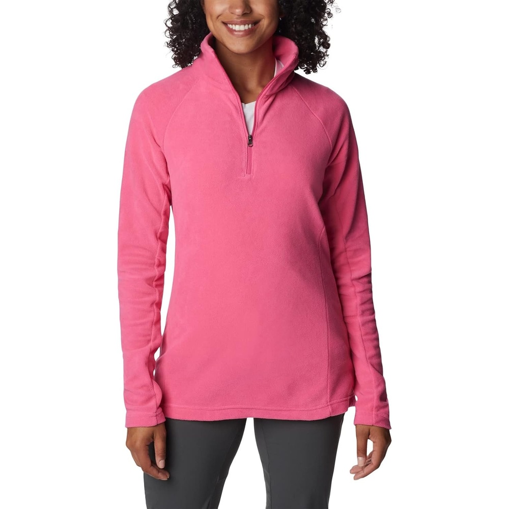 image:imageColumbia Glacial IV 12 Zip Fleece Pullover fr DamenWilde Geranie