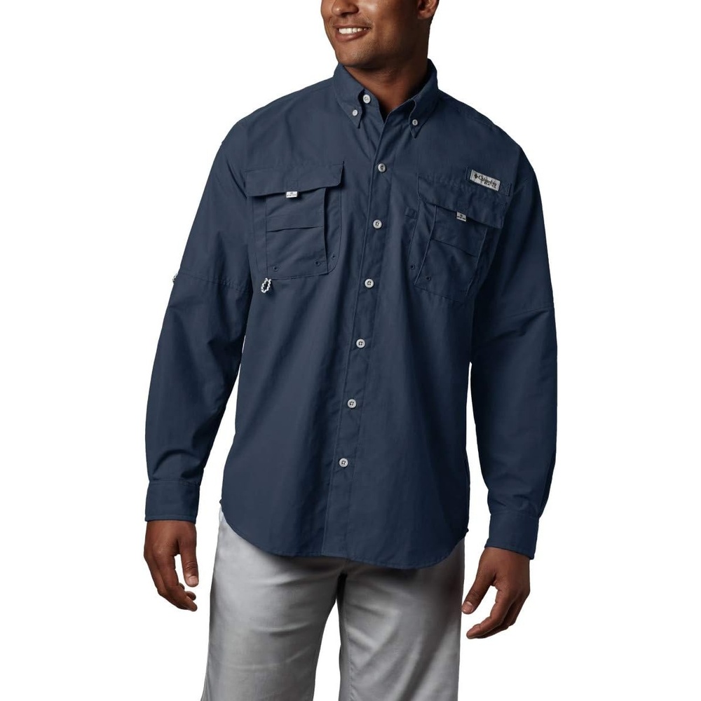 image:imageColumbia Herren Columbia Bahama II Langarmshirt 1er PackCollegiate Marineblau