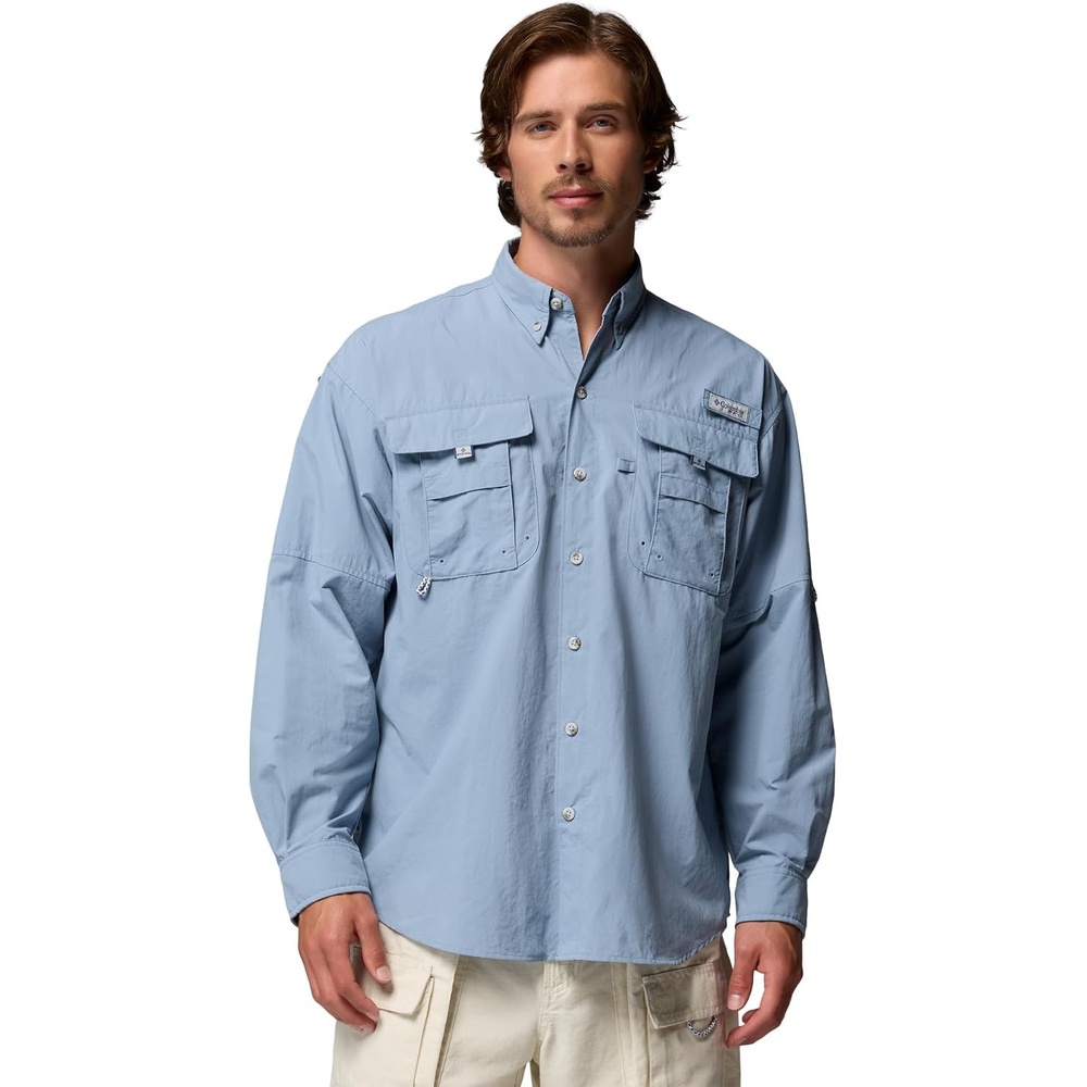 image:imageColumbia Herren Columbia Bahama II Langarmshirt 1er PackDockside Blue