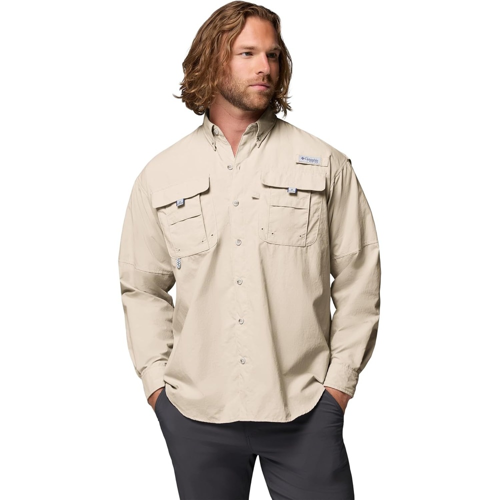 image:imageColumbia Herren Columbia Bahama II Langarmshirt 1er PackFossil