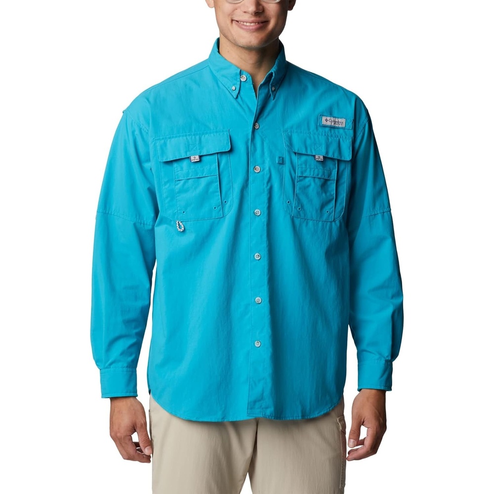 image:imageColumbia Herren Columbia Bahama II Langarmshirt 1er PackOzeanblau