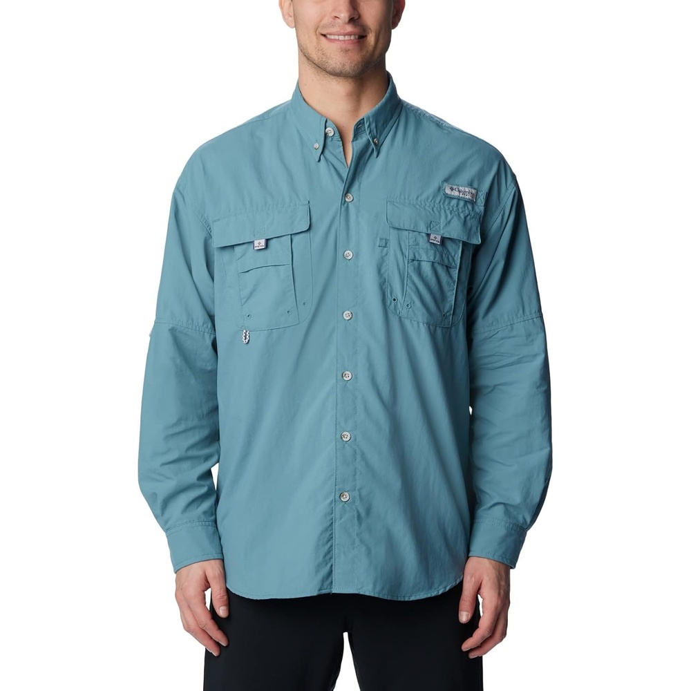 image:imageColumbia Herren Columbia Bahama II Langarmshirt 1er PackStilvolles Blaugrn