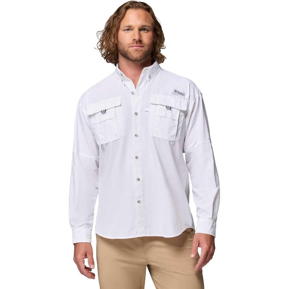 image:imageColumbia Herren Columbia Bahama II Langarmshirt 1er PackWeissOpulenter Garten