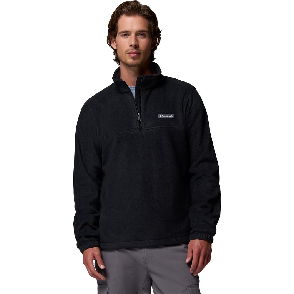 image:imageColumbia Herren FleecePullover mit halbem Reiverschluss Steens MountainSchwarz