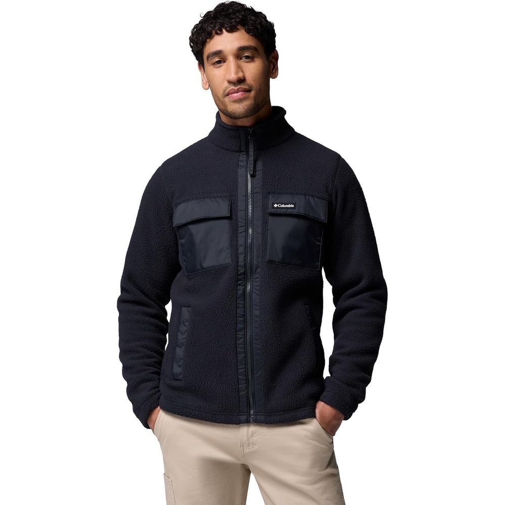 image:imageColumbia Herren Juniper Peak Full Zip Fleece Fleecejacke mit durchgehendem Reiverschluss 1er PackSchwarz
