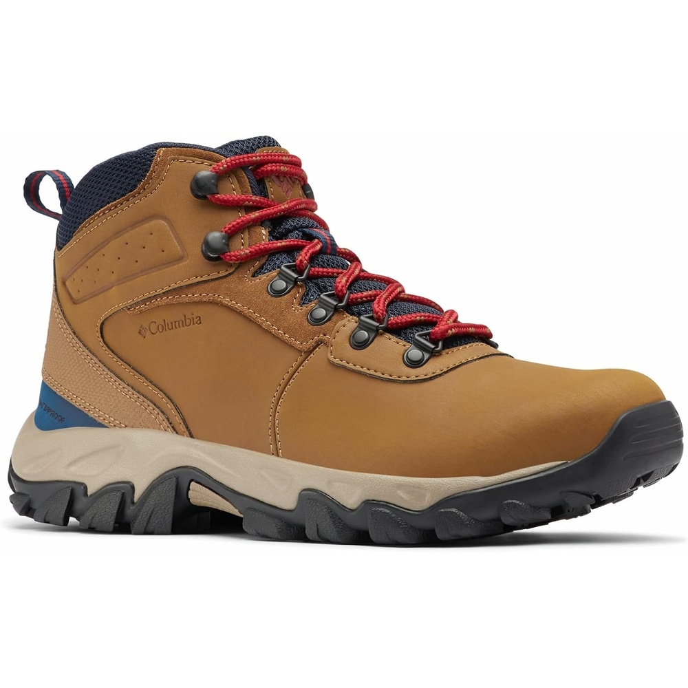 image:imageColumbia Herren Newton Ridge Plus II Stiefel Wanderschuhe Outdoor 1594731 braunLight Brown Red Velvet