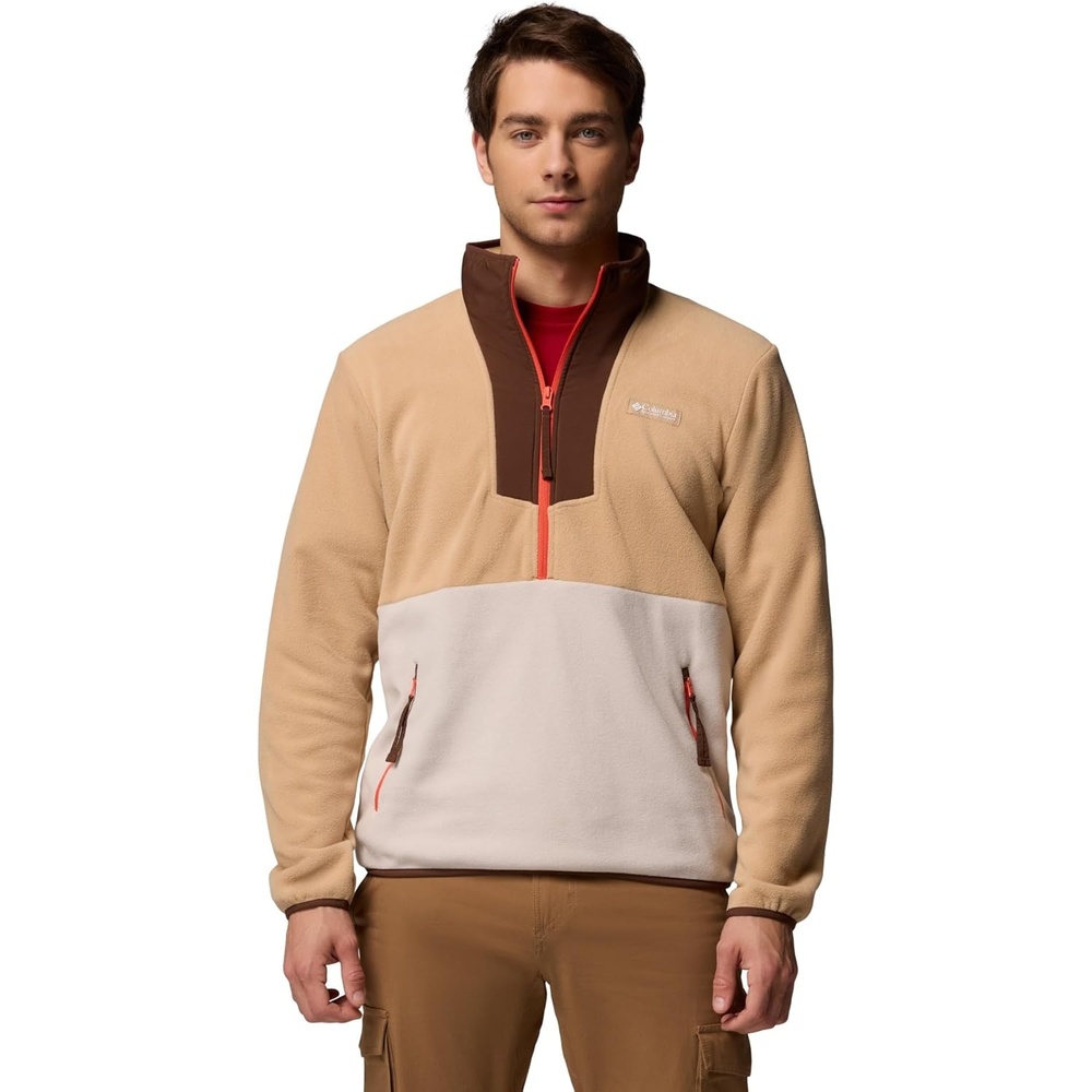 image:imageColumbia Herren Sequoia Grove Half Zip Fleeceberzug Canoe Dark Stone Tobacco M EU