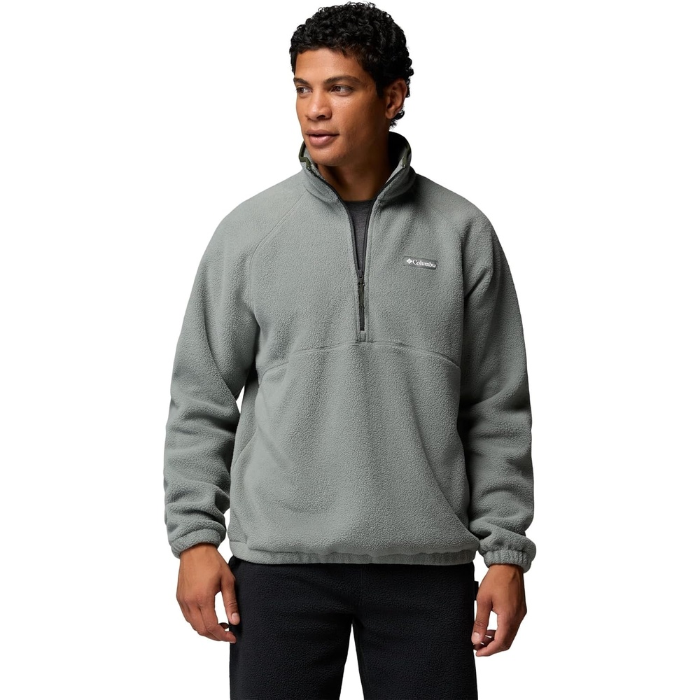 image:imageColumbia Herren Timber Crest Mtr Fleece Half Zip Fleece Pull OverSedona Sage
