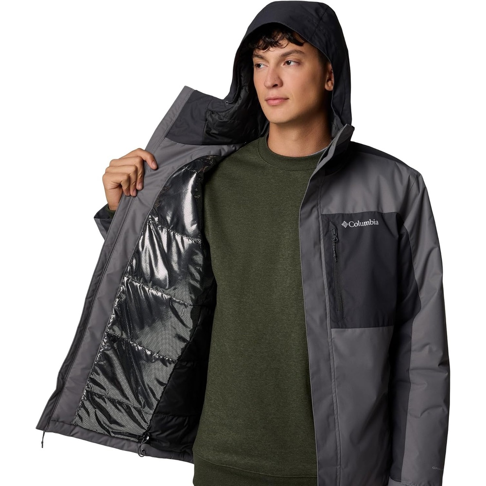 image:imageColumbia Herren Tipton Peak III Insulated Jacket Tipton Peak III Insulated Jacket 1er PackCity Grey Shark