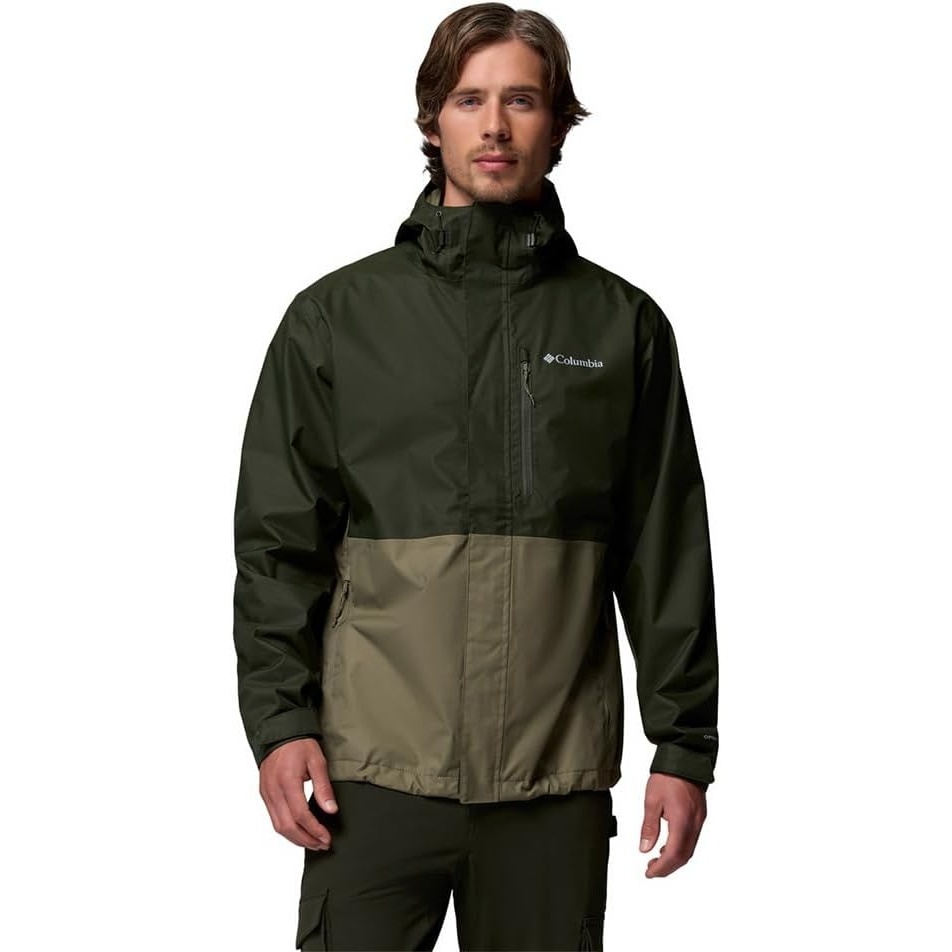 image:imageColumbia Hikebound II Jacket Wasserdichte Regenjacke fr HerrenGreenscapeStone Green