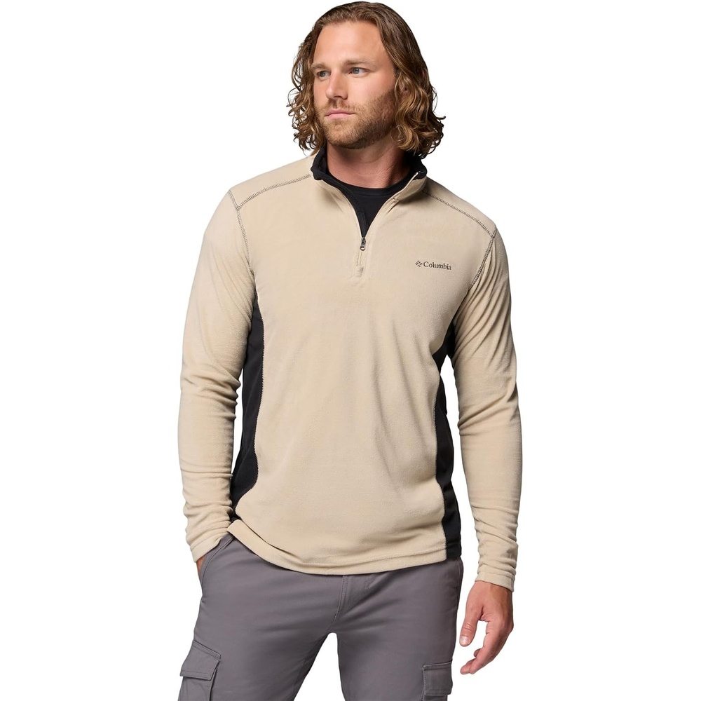 image:imageColumbia Klamath Range II Half Zip Fleece Pullover fr HerrenAntike FossiliSchwarz