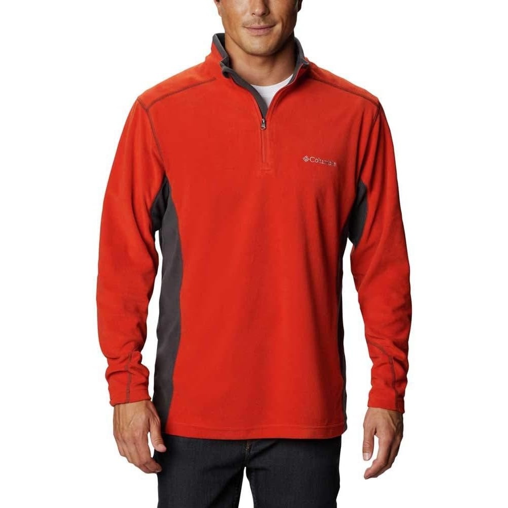 image:imageColumbia Klamath Range II Half Zip Fleece Pullover fr HerrenBonfire  Shark