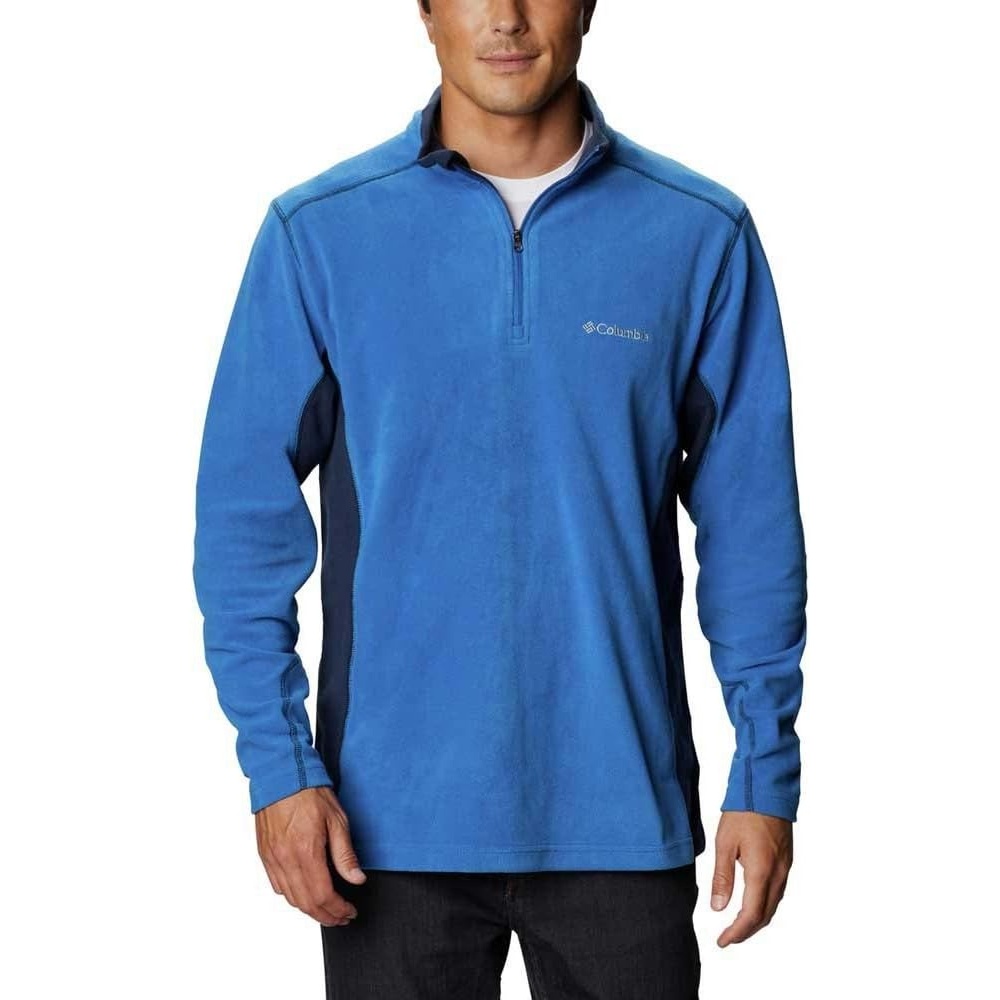 image:imageColumbia Klamath Range II Half Zip Fleece Pullover fr HerrenBright Indigo  Collegiate Navy