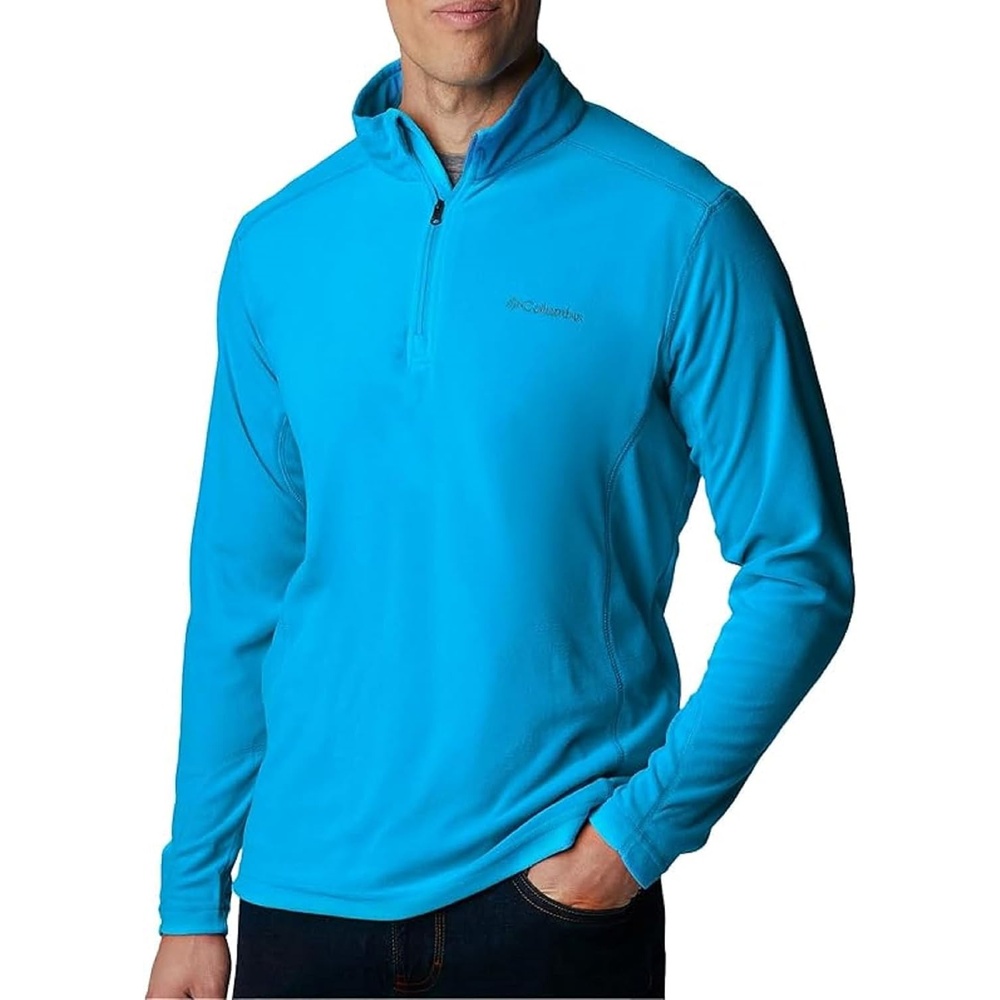 image:imageColumbia Klamath Range II Half Zip Fleece Pullover fr HerrenCompass Blue