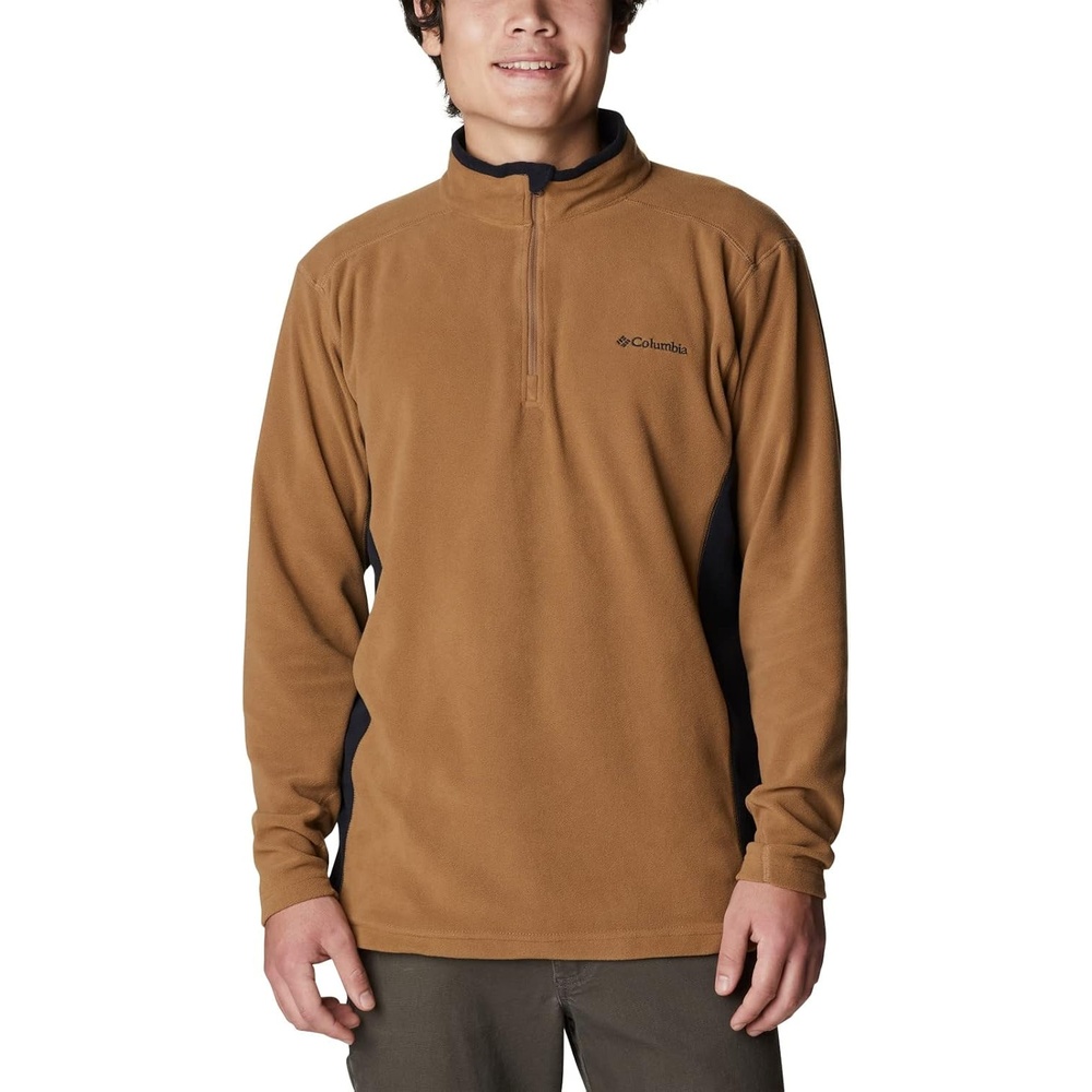 image:imageColumbia Klamath Range II Half Zip Fleece Pullover fr HerrenDeltaSchwarz