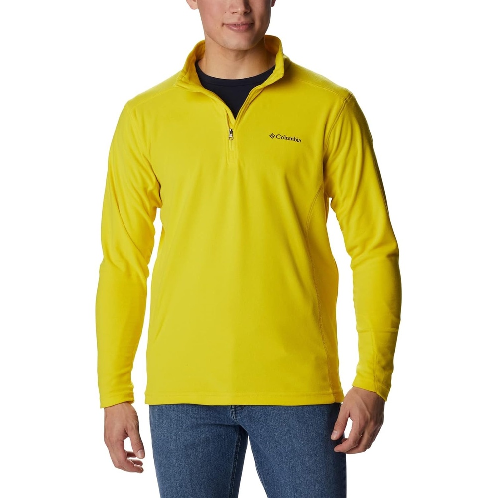 image:imageColumbia Klamath Range II Half Zip Fleece Pullover fr HerrenLaser Lemon