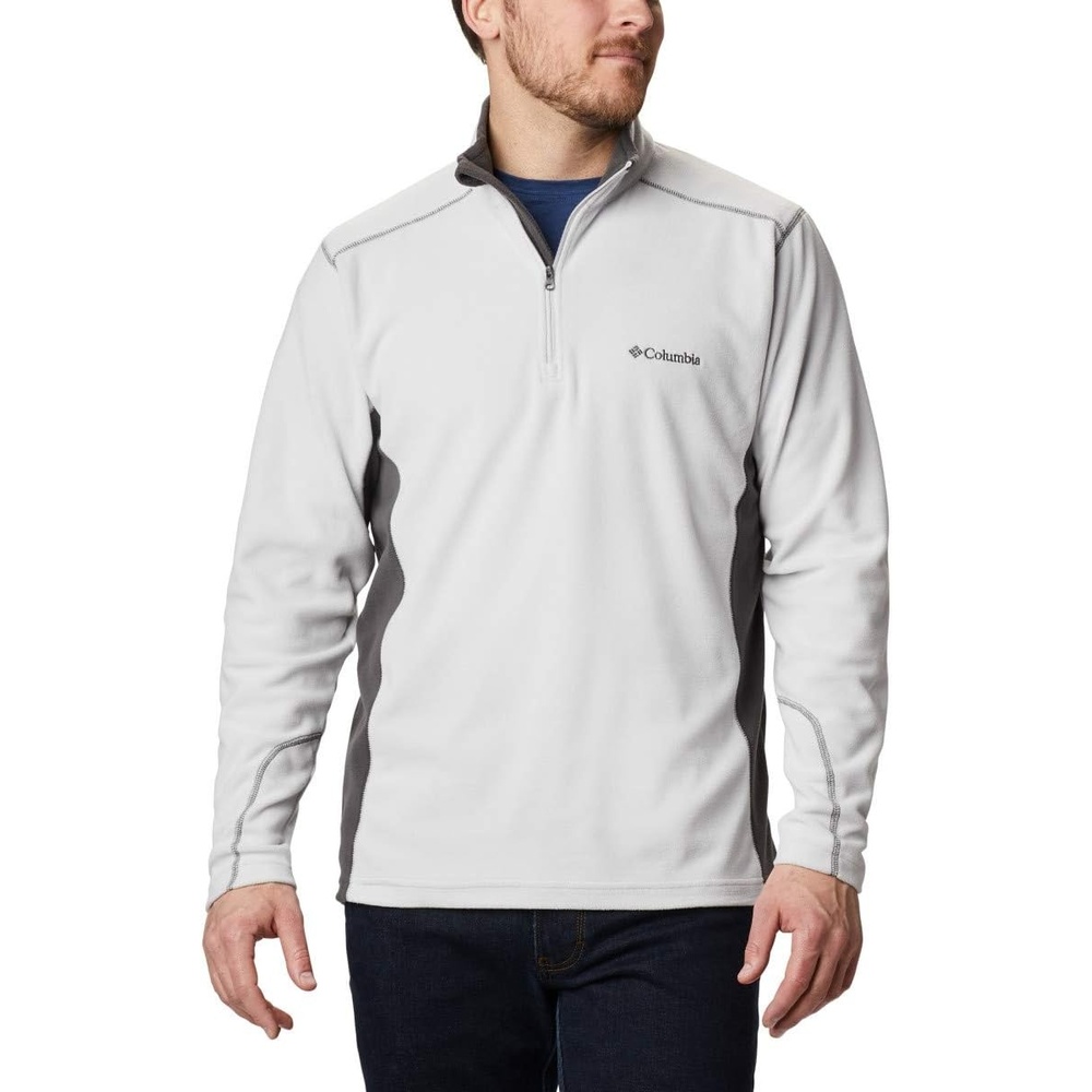 image:imageColumbia Klamath Range II Half Zip Fleece Pullover fr HerrenNimbus GreyShark