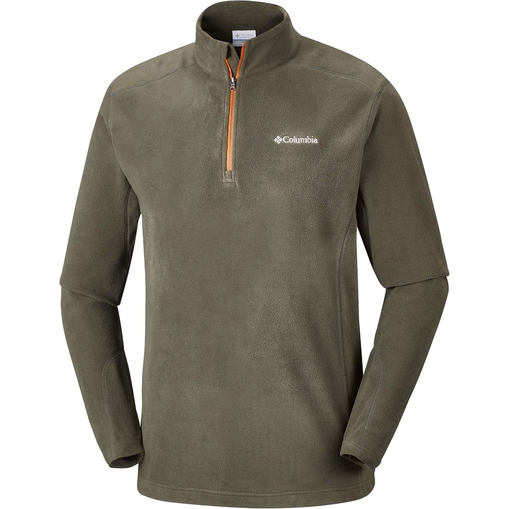 image:imageColumbia Klamath Range II Half Zip Fleece Pullover fr HerrenPeatmoss Backcountry Orange