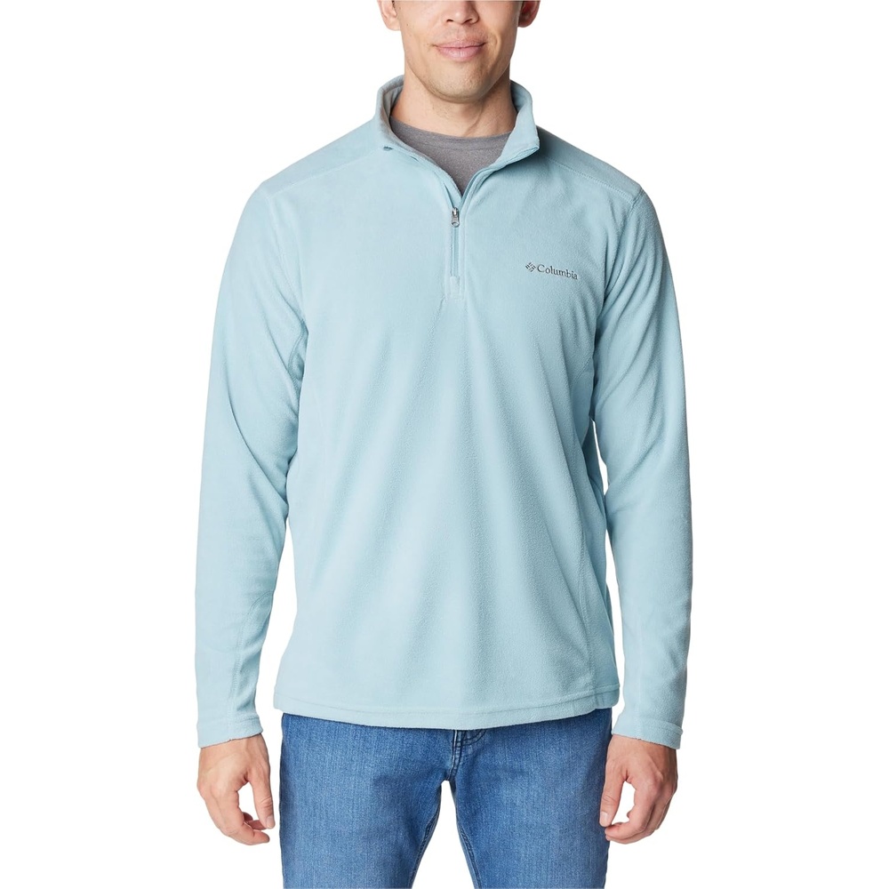 image:imageColumbia Klamath Range II Half Zip Fleece Pullover fr HerrenStone Blue