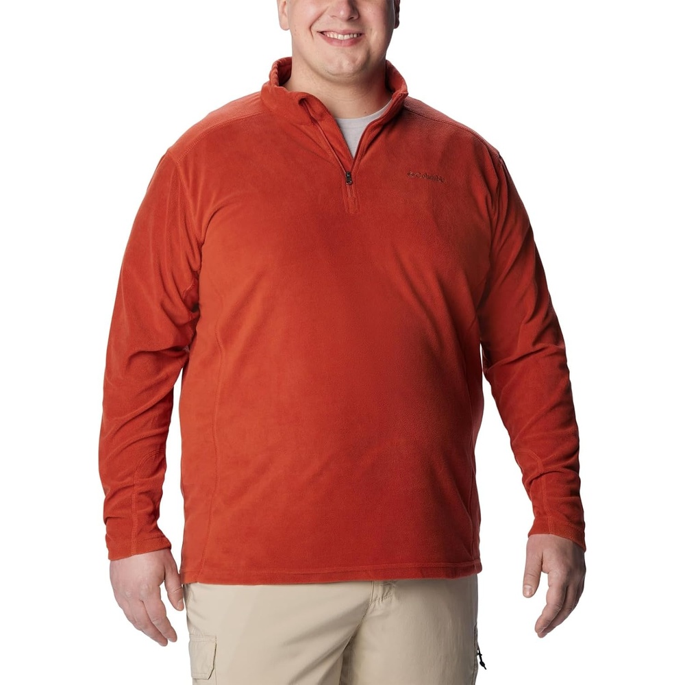 image:imageColumbia Klamath Range II Half Zip Fleece Pullover fr HerrenWarp Red