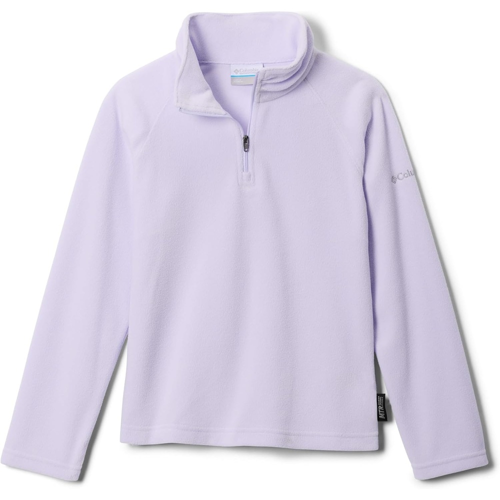 image:imageColumbia Mdchen Glacial Fleecepullover mit Halbhohem Reiverschluss Fleece PulloverPurple Tint