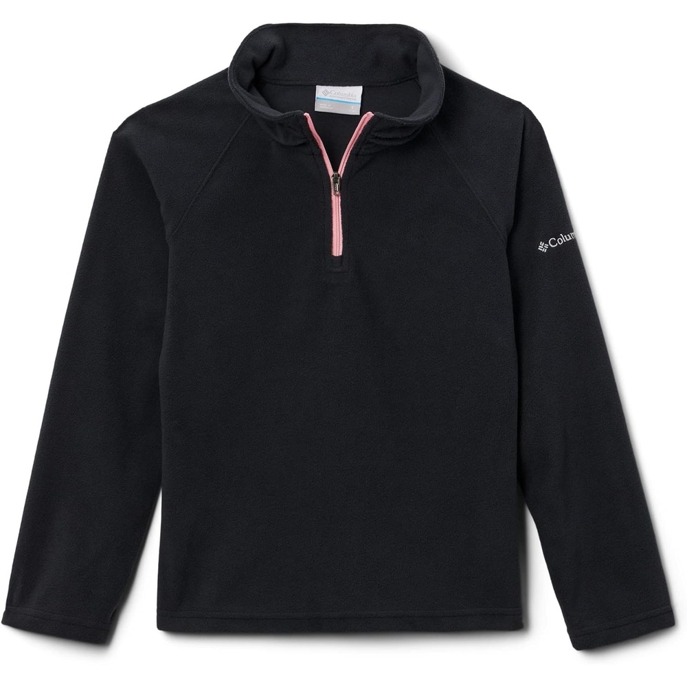image:imageColumbia Mdchen Glacial Fleecepullover mit Halbhohem Reiverschluss Fleece PulloverSchwarz
