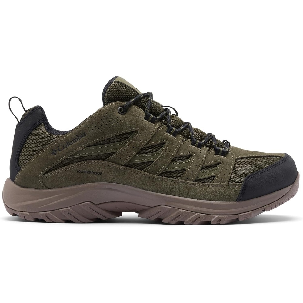 image:imageColumbia Mens Crestwood Waterproof Low Rise Trekking and Hiking ShoesNori Wet Sand