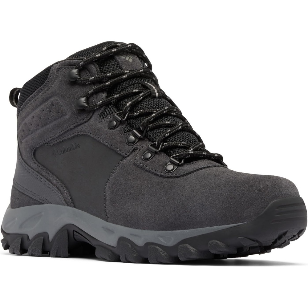 image:imageColumbia Mens Newton Ridge Plus II Suede Waterproof Hiking Boot2024 Shark Black