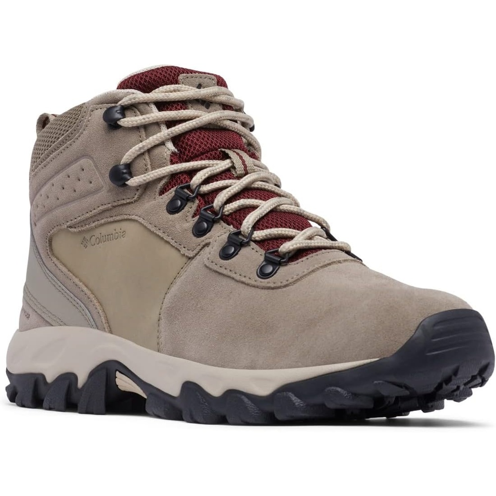 image:imageColumbia Mens Newton Ridge Plus II Suede Waterproof Hiking BootPebble Deep Rust