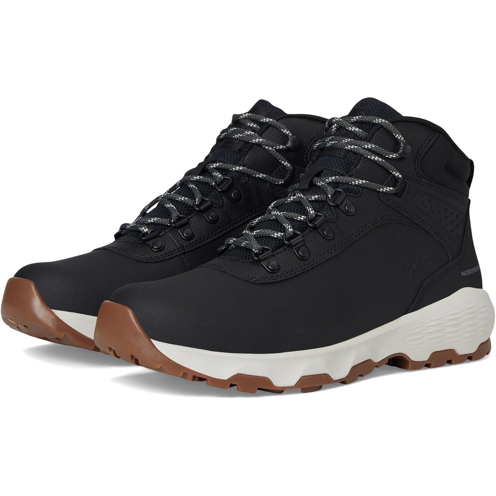 image:imageColumbia Newton Wander Leather Trekking Und Wanderstiefel fr HerrenBlack Silver Grey