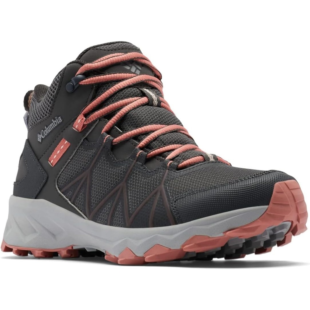 image:imageColumbia Peakfreak II Mid Outdry Trekking Und Wanderstiefel fr DamenDark Grey Dark Coral
