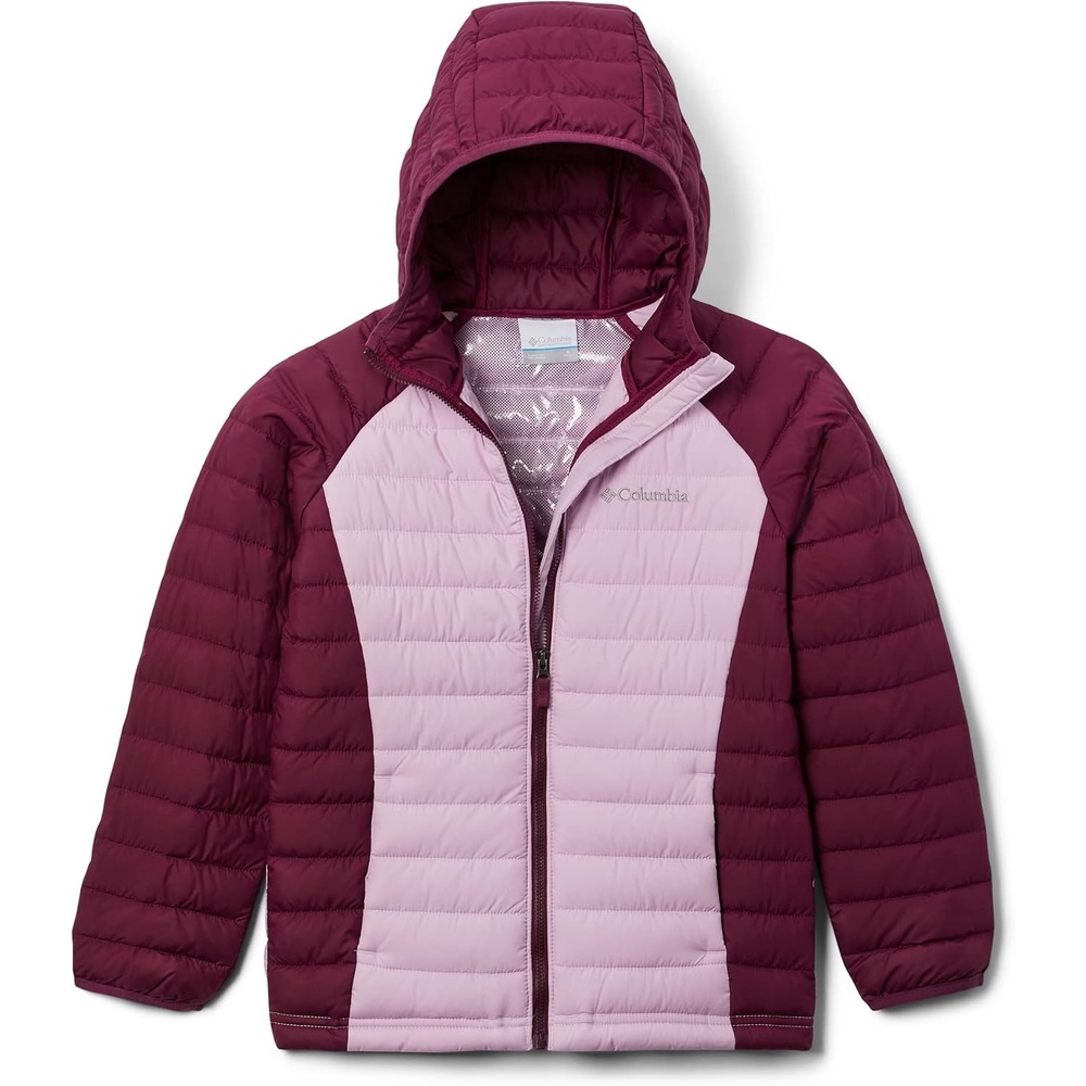 image:imageColumbia Powder Lite II Hooded Jacket Steppjacke mit Kapuze fr MdchenMarionberry Aura