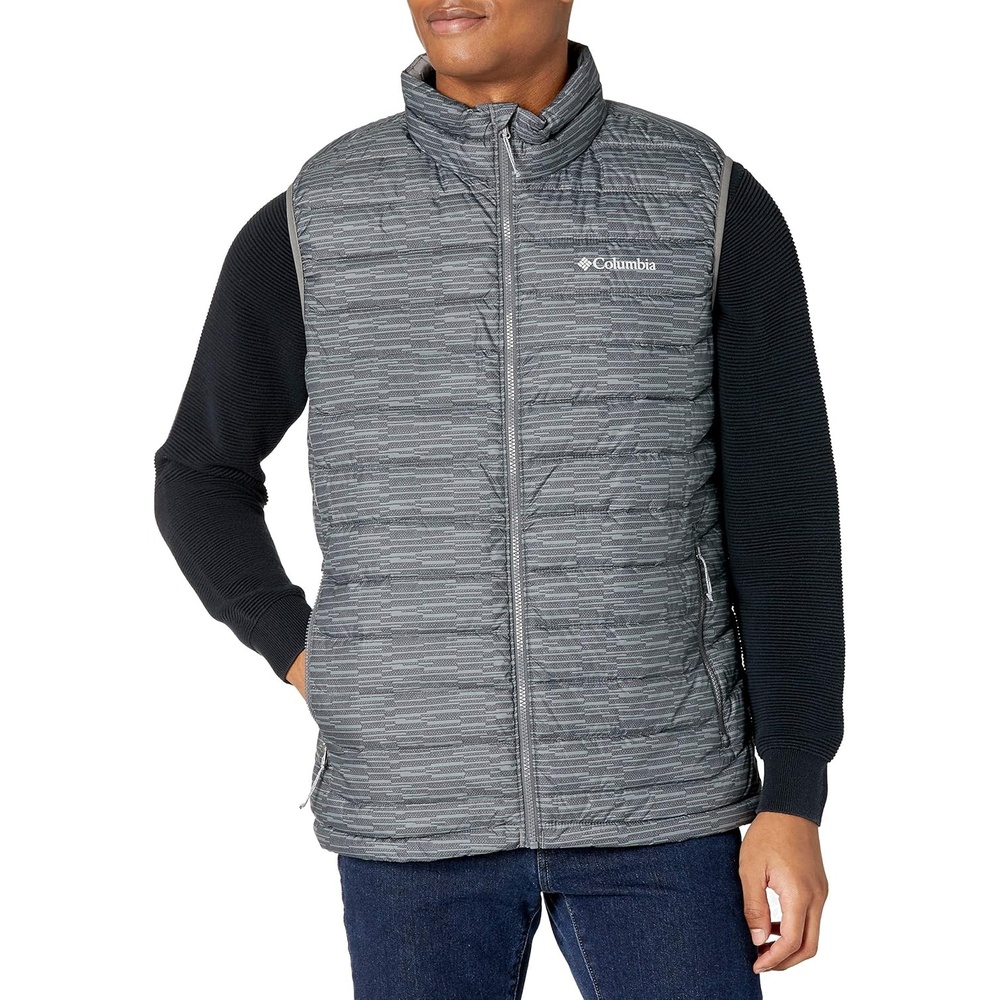 image:imageColumbia Powder Lite II Vest Steppweste fr HerrenGraue Sulen