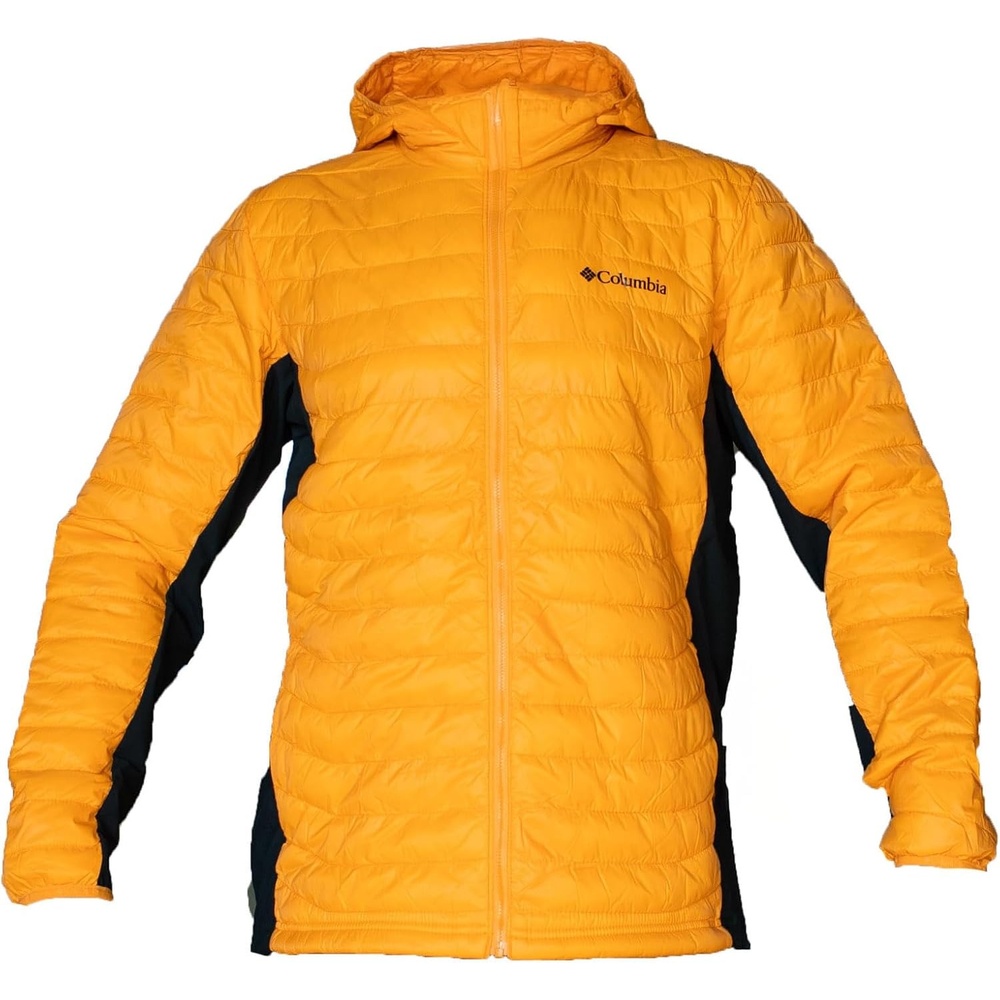 image:imageColumbia Powder Pass Hybrid Hooded Jacket Steppjacke mit Kapuze fr HerrenKoiBlack