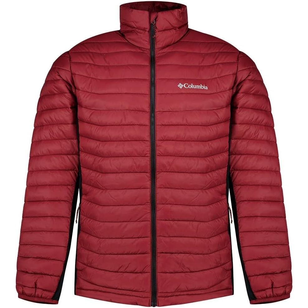 image:imageColumbia Powder Pass Hybrid Jacket Steppjacke fr HerrenRich Wine Schwarz