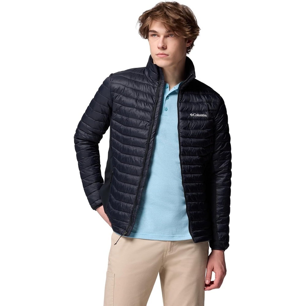 image:imageColumbia Powder Pass Hybrid Jacket Steppjacke fr HerrenSchwarz