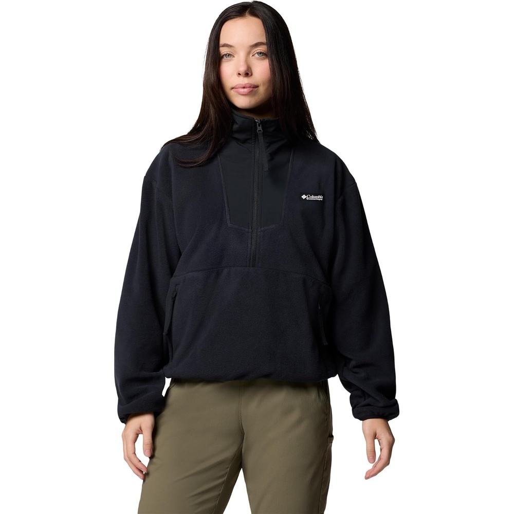 image:imageColumbia Sequoia Grove 12 Zip Fleece Fleece Pullover fr DamenBlack 011