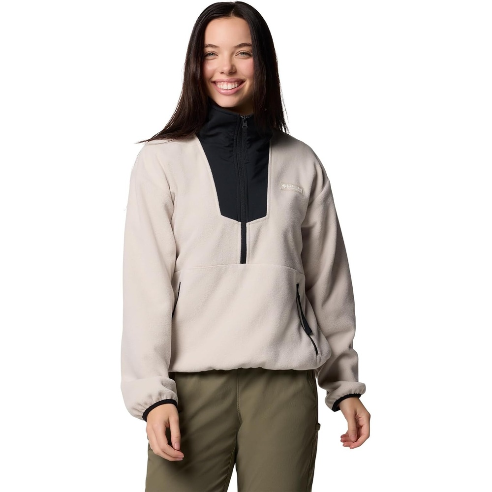 image:imageColumbia Sequoia Grove 12 Zip Fleece Fleece Pullover fr DamenDark StoneBlack  277