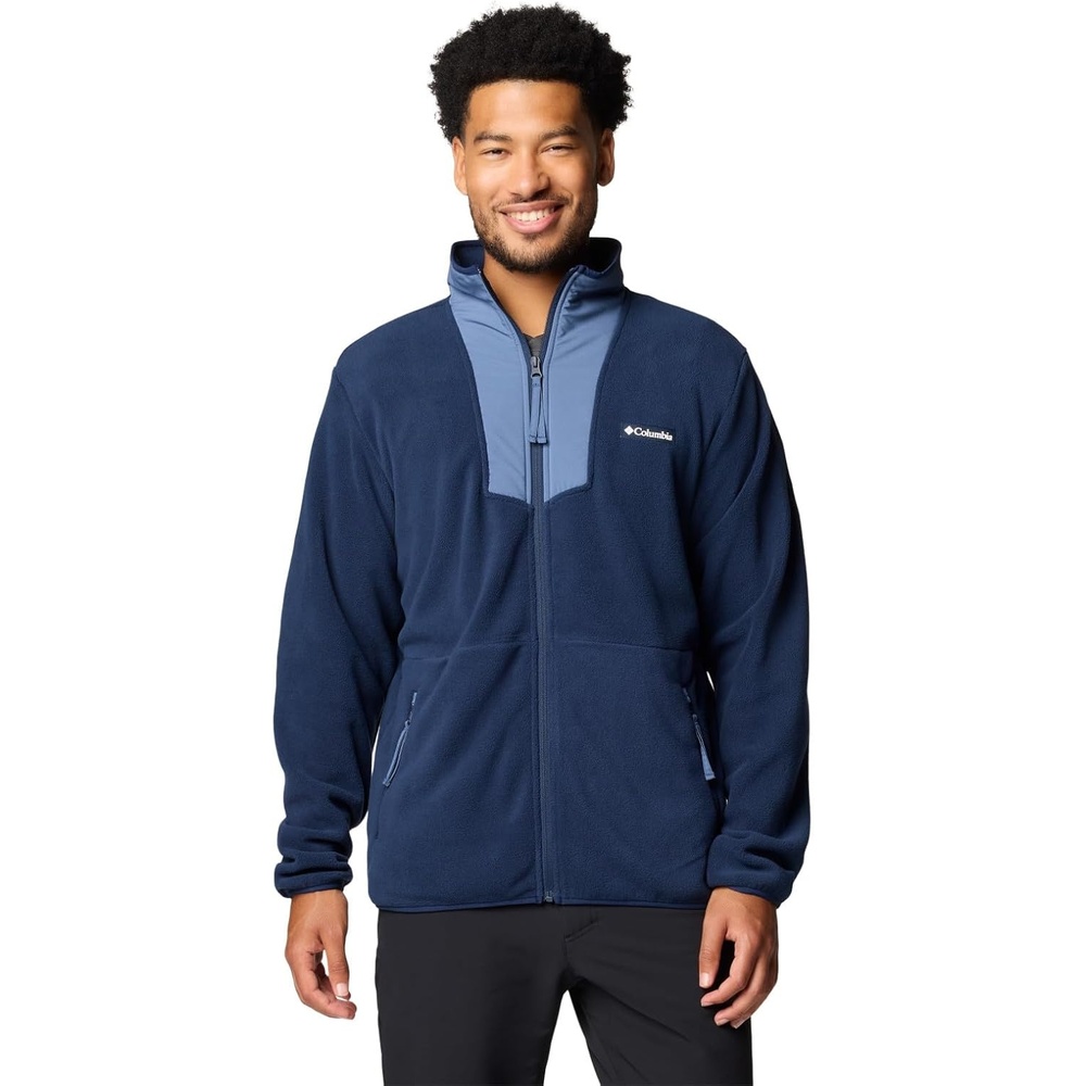 image:imageColumbia Sequoia Grove Full Zip Fleece Fleecejacke mit durchgehendem Reiverschluss fr HerrenCollegiate NavyDark Mtn
