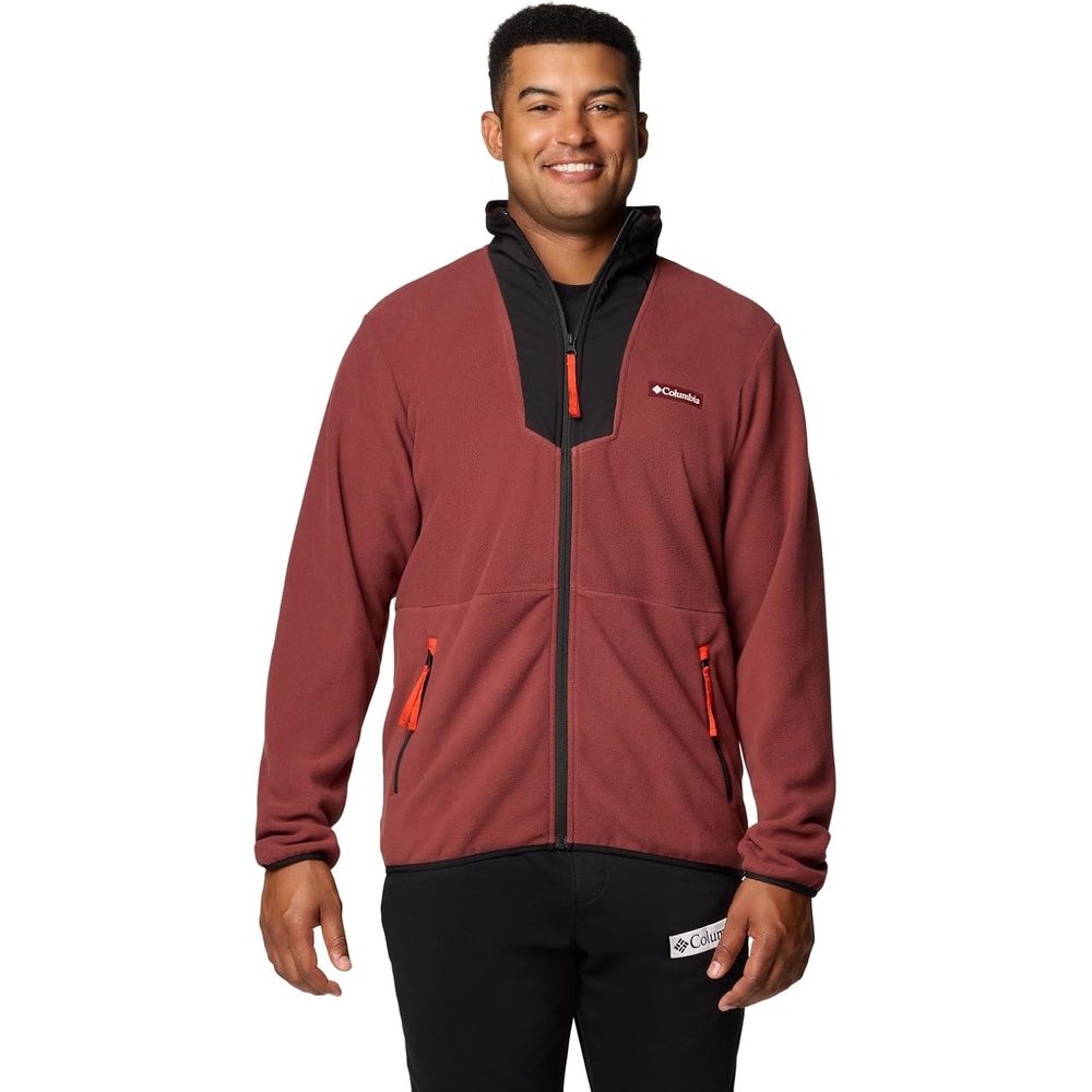 image:imageColumbia Sequoia Grove Full Zip Fleece Fleecejacke mit durchgehendem Reiverschluss fr HerrenGewrzSchwarzWrzig zieht