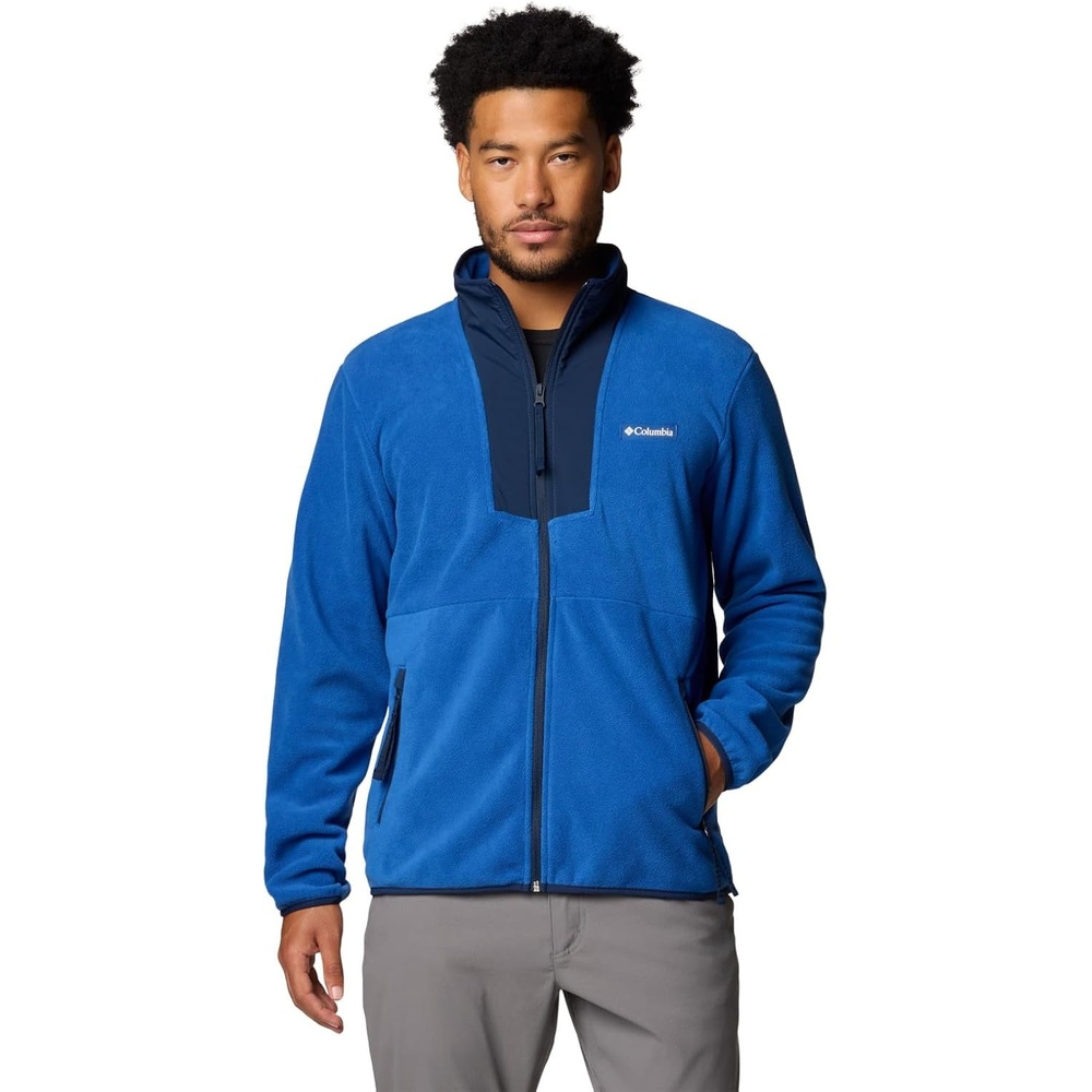 image:imageColumbia Sequoia Grove Full Zip Fleece Fleecejacke mit durchgehendem Reiverschluss fr HerrenMountain BlueCollegiate NavySpicy