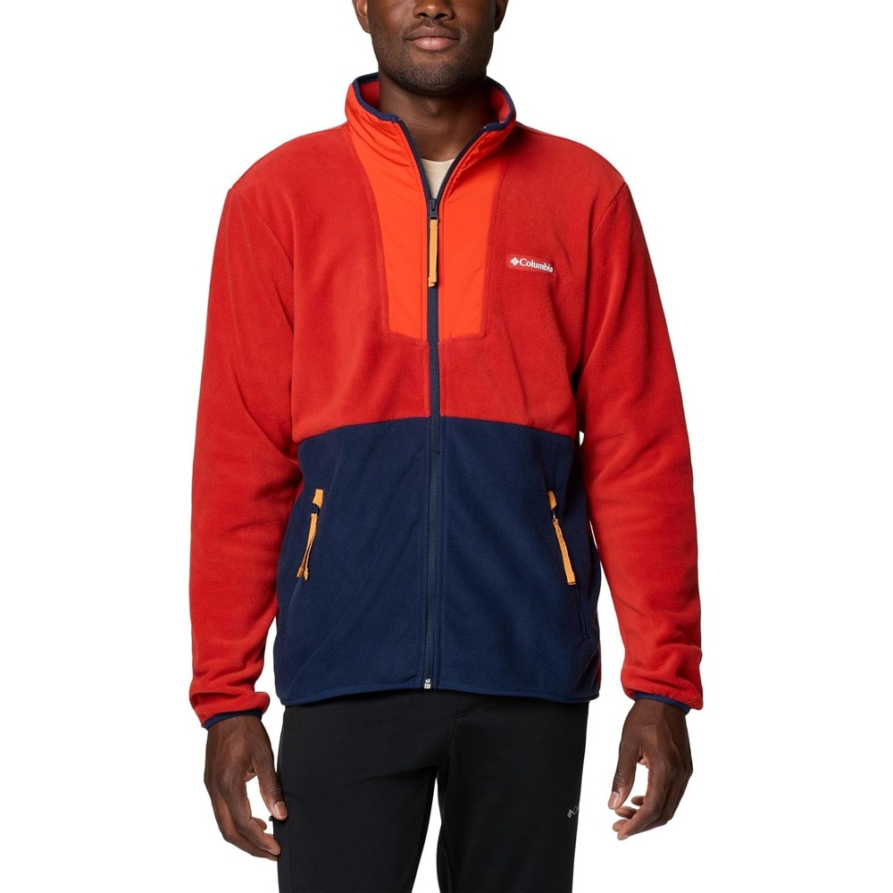 image:imageColumbia Sequoia Grove Full Zip Fleece Fleecejacke mit durchgehendem Reiverschluss fr HerrenSail RedSpicyCollegiate NavySunstone