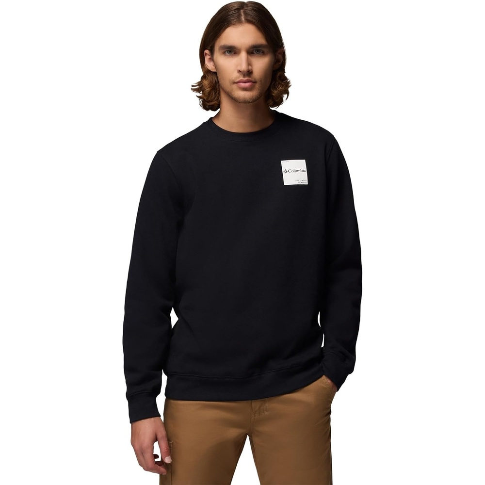 image:imageColumbia Trek Crew Sweatshirt fr HerrenBlackBoxy Brand 019