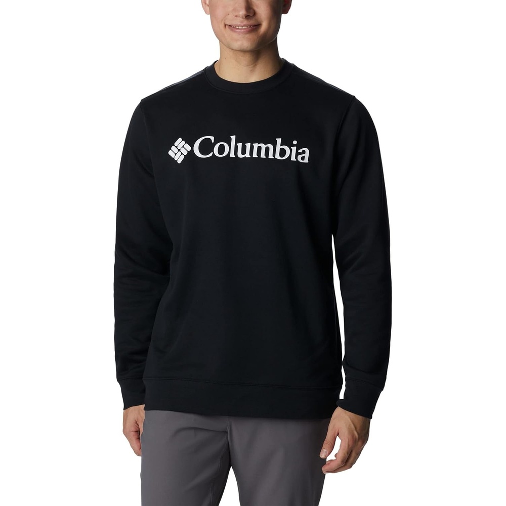 image:imageColumbia Trek Crew Sweatshirt fr HerrenBlackCsc Branded Logo