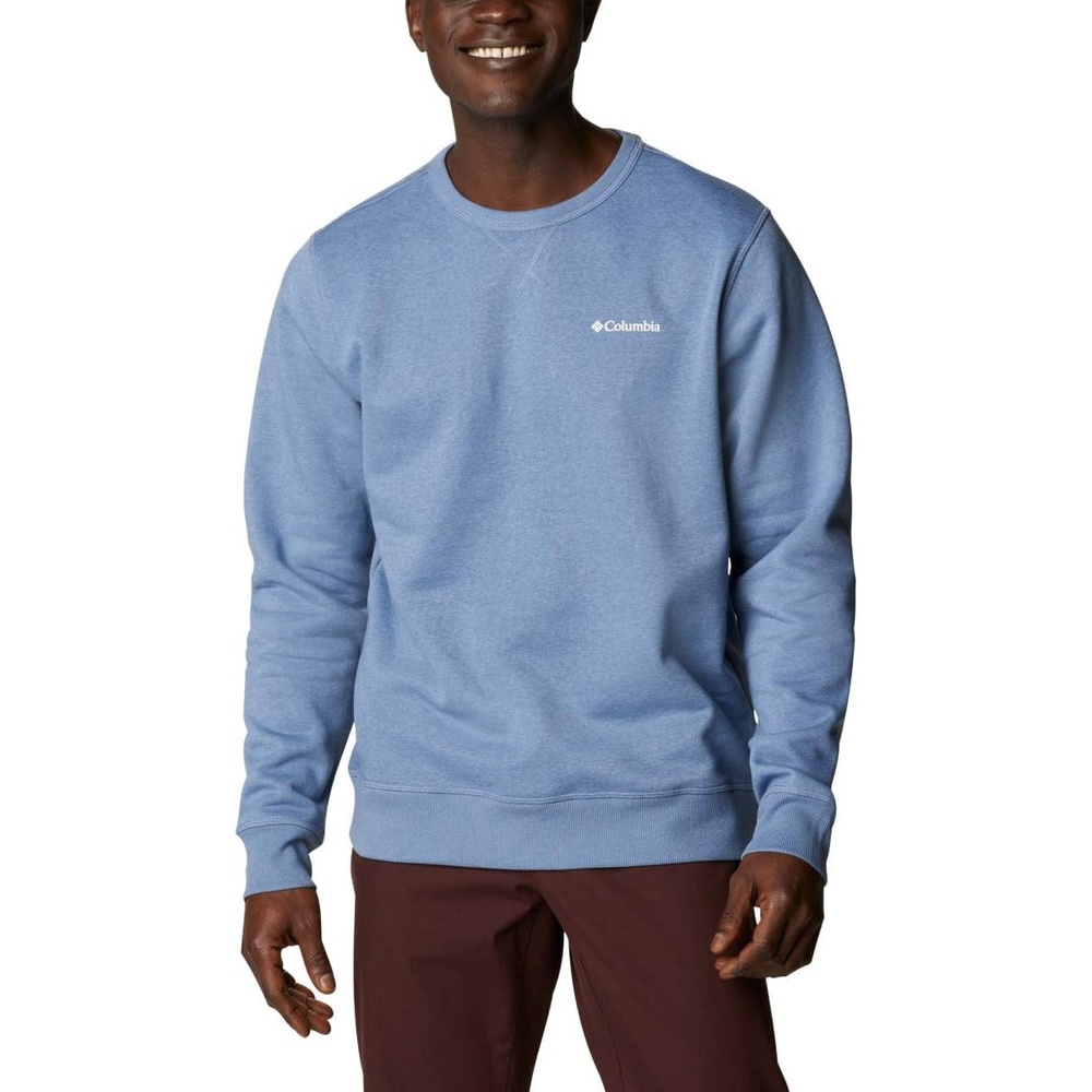 image:imageColumbia Trek Crew Sweatshirt fr HerrenBluestone Heather Block Print