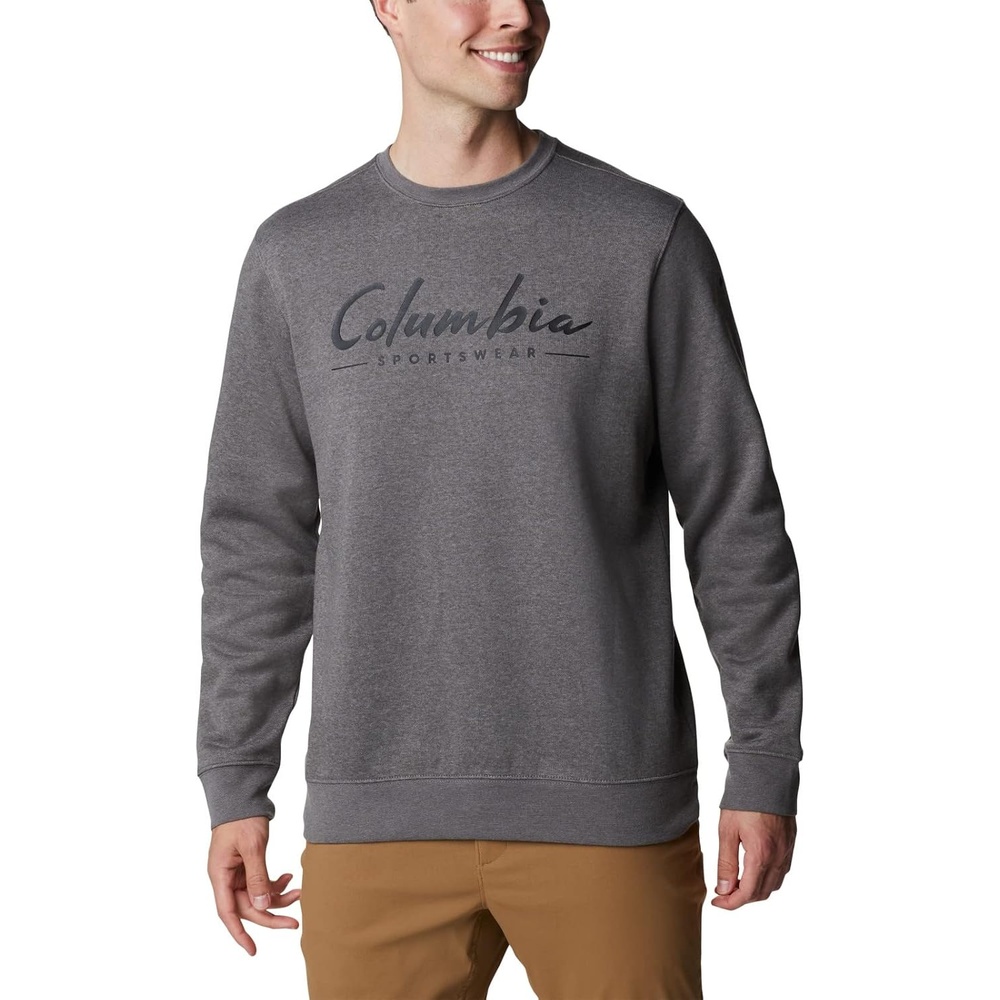image:imageColumbia Trek Crew Sweatshirt fr HerrenCharcoal Heather
