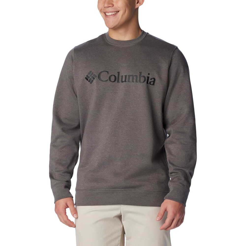 image:imageColumbia Trek Crew Sweatshirt fr HerrenCharcoal HeatherCsc Markenlogo